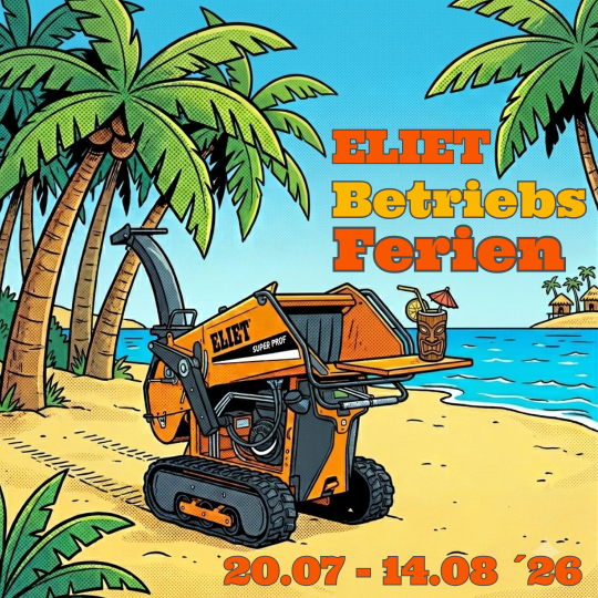 Maschinen aus. Sommer an!